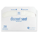 HOSPECO DISCRETE SEAT TOILET SEAT COVER 1000CT - Brand New