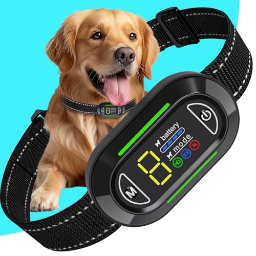 CANDYDOG DOG BARK COLLAR LARGE & MEDIUM SMALL DOGS - SIZE - Scratch & Dent
