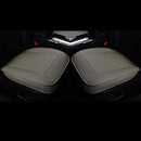 EDEALYN 2PCS PU Leather Seat Covers Auto Seat Protector Front Side Flaps - Gray - Brand New