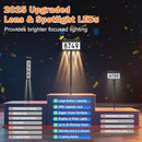 Brightever Solar Address Signs, House Number for Outside Waterproof, 3-Color LED - Like New