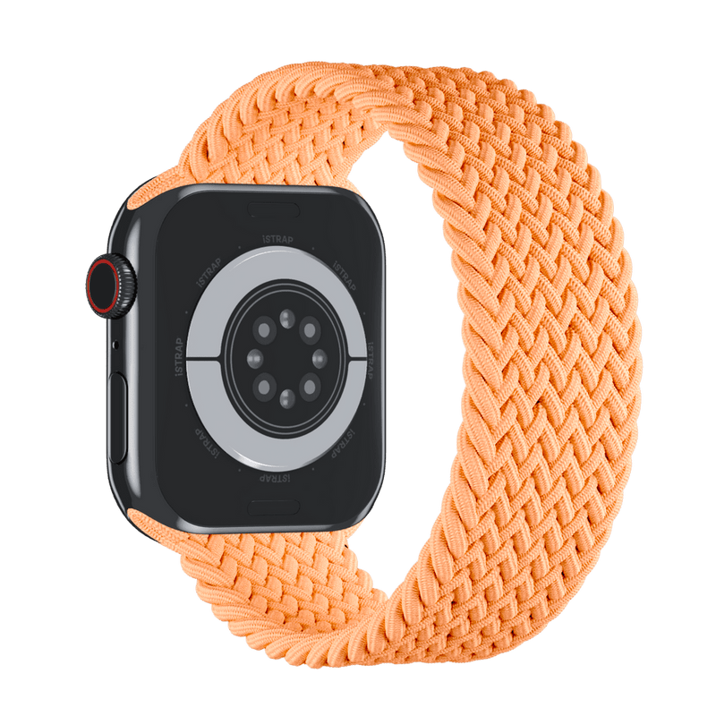 APPLE WATCH BRAIDED SOLO LOOP 41MM, SIZE 9 - BRIGHT ORANGE - Brand New
