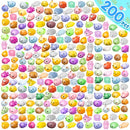 200 Pcs Mochi Squishy Toy, Mini Kawaii Squishies Bulk Sensory Fidget Toys - Like New