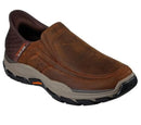 204810 Skechers Men's Respected - Elgin Hands Free Slip-in, Brown, 9.5 - Brand New