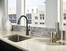 Pfister Raya Kitchen Faucet Pull Down Sprayer Soap Dispenser F5297RYB - Black - Brand New