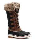 ALEADER Winter Boots, Fashion Waterproof Snow Boots, Fur Shoes, Size 9 - Brand New