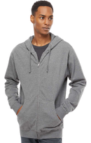 GENERIC AMERICAN LEGEND OUTFITTERS UNISEX FULL-ZIP HOODIE LARGE GUNMETAL HEATHER - Brand New