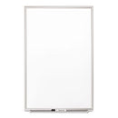 Quartet Magnetic Porcelain Whiteboard, 2' x 3' (QRT2543) - WHITE/SILVER - Like New