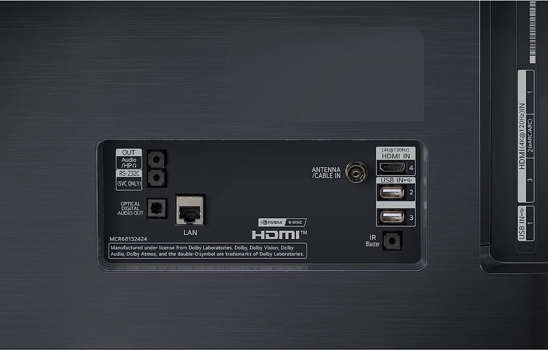 LG 48 Inch Class C2 AUA OLED evo 4K UHD Smart webOS 22 ThinQ AI TV OLED48C2AUA Like New