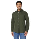 AEMN31660M26 Amazon Essentials Men's Regular-Fit Long Sleeve Shirt, Olive, S - Brand New