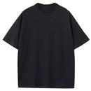 BLU ROCK MEN'S OVERSIZED COTTON CREW NECK SHORT SLEEVE TEE - 2XL - BLACK - Brand New