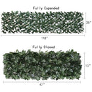 Garden Land Artificial Leaf Faux Ivy Privacy Fence (2PC Single Sided Leaves) - Brand New