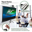 Elite Screens Tripod Series 92" 8K / 4K Ultra HD T92UWH - Black - Brand New
