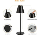 QGKKGQ QGKYXT DESK LAMPS RECHARGEABLE STUDY READING TOUCH DESK LIGHT - Like New