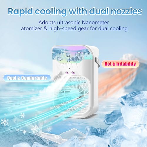 IWENUAN IWENNUAN PORTABLE AIR CONDITIONERS 4 IN 1 REMOTE 1500ML WATER - WHITE - Like New