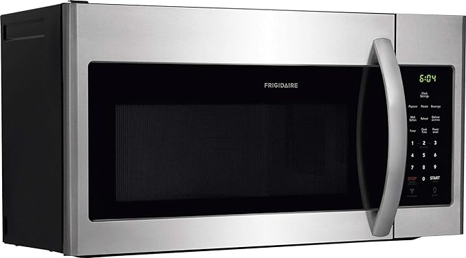 FRIGIDAIRE FFMV1645TS 30" Over the Range Microwave 1.6 cu. ft. - Stainless Steel Like New