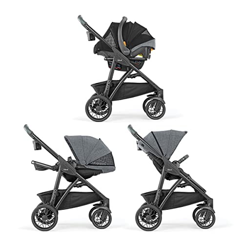 CHICCO CORSO PRIMO CLEARTEX TRAVEL SYSTEM CHICCO CORSO PRIMO - BLACK - Like New