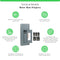 SCHNEIDER ELECTRIC HOM3060M200PQCVP HOMELINE 200 AMP 30-SPACE 60-CIRCUIT - GREY - Like New