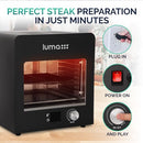 LUMA COMFORT LUMA® BY NEWAIR ELECTRIC GRILL FOR STEAKS | 1450°F INFRARED - BLACK - Like New