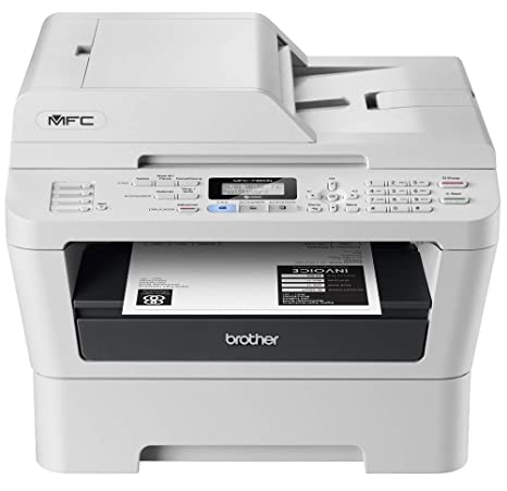 Brother Laser Multifunction Printer Monochrome Printer MFC-7360N - WHITE Like New