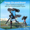 ADASION 12x42 HD Binoculars Adults High Powered Tripod Super Brigh - BLACK Like New