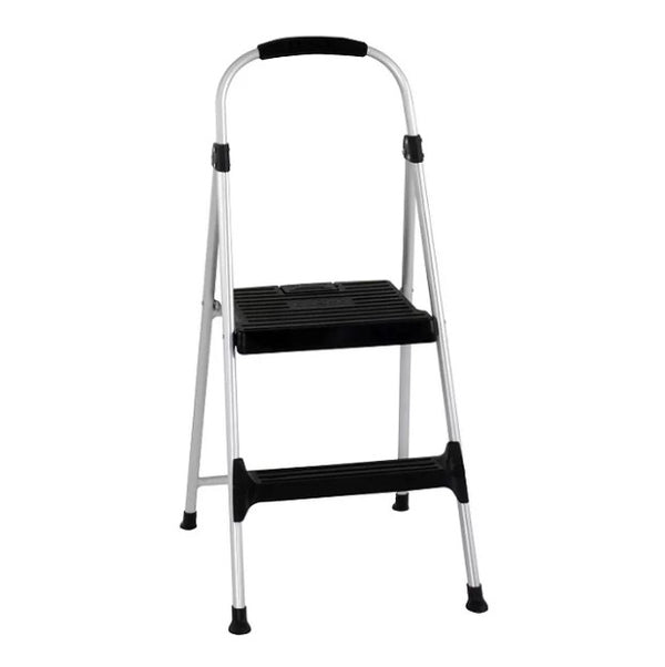 COSCO SIGNATURE 2-STEP ALUMINUM STEP STOOL WITH 225 LB. LOAD CAPACITY - Like New