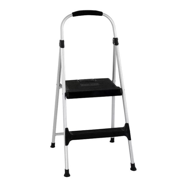 COSCO SIGNATURE 2-STEP ALUMINUM STEP STOOL WITH 225 LB. LOAD CAPACITY - Like New