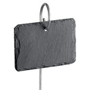 GardenMate 10-Pack Nature Style Slate Plant Labels 4"x2 3/4" 22" Stainless Steel - Brand New