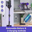 Nicebay Cordless Vacuum Cleaner 25Kpa Super Suction 280W High-Speed - PURPLE Like New