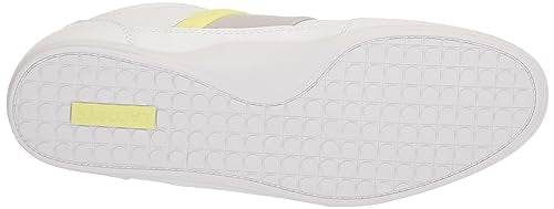 746CMA00052L6 LACOSTE MEN'S CHAYMON SNEAKER WHITE/LIGHT GREEN SIZE 10 - Like New