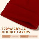 ZOORON KIDS BEANIE BOYS GIRLS CHILDREN BEANIE KNIT WARM CAP - WINE - Like New