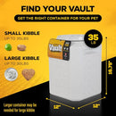 GAMMA2 VITTLES VAULT STORAGE AREA FITS UP TO 35LBS P5056378 - OFF-WHITE - Like New