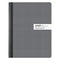 OFFICE DEPOT MARBLE QUAD COMPOSITION BOOK 7 1/2IN. X 9 3/4IN. WHITE/BLACK - Brand New