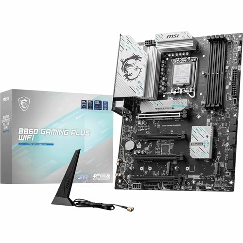 MSI B860 GAMING PLUS WIFI MOTHERBOARD - SUPPORTS INTEL CORE ULTRA PROCESSORS - Like New