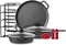 Cuisinel Cast Iron Cookware Set 9 Pieces Pre-Seasoned Kit CB-501 - Black Like New