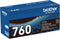 Brother - Genuine TN760 High Yield Black Toner Cartridge - - Scratch & Dent