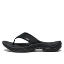 1033470 KEEN MEN'S KONAFLOP BEACH SANDALS, SIZE 11, BLACK/STEEL GREY - Like New