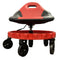 TRAXION 2-700R 2-700 PROGEAR MOBILE ROLLING GEAR RACE SEAT WITH TRAY - RED - Like New