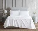 PURITY LINEN CLOSET KING SIZE SHEET SET STOP THE AWE LUXURY PERCALE WHITE - Like New