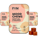 PYM Berry Mood Chews (60 Count) |Stress & Mood Support Supplement - Brand New