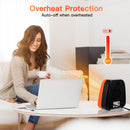 Brightown 400W Low Wattage Portable Personal Mini Heater PTC-002 - ORANGE - Like New