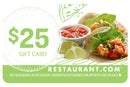 Restaurant.com eGift Card - Choose Your eGift Card Value