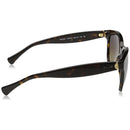 RALPH CAT EYE SHINY DARK HAVANA GRADIENT BROWN 55 MM WOMEN'S SUNGLASSES - BROWN - Like New