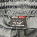 JUMP START MENS MOISTURE WICKING PERFORMANCE MESH SHORTS - SIZE: L - CHARCOAL - Brand New