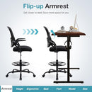 COZIFURNI Drafting Chair Tall Office Chair for Standing Desk Counter Height - Like New