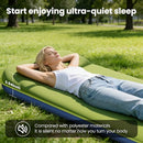 TEKIK SELF INFLATING SLEEPING PAD ULTRA-THICK MEMORY FOAM SLEEPING PAD A/YEL - Like New