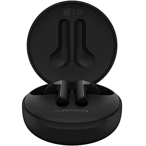 LG TONE FREE FN4 TRUE WIRELESS BLUETOOTH EARBUDS MERIDIAN SOUND - BLACK - Like New