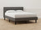GENERIC THE FRAME AND HEADBOARD - FULL SIZE - GRAY - Like New