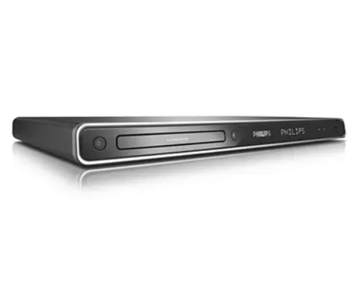 Philips 1080p Upscaling DVD Player USB 2.0 DivX Ultra No Remote DVP5992 - GRAY Like New