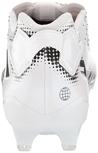 GX4066 ADIDAS Men's Freak 22-Team Football Shoe White/Black Size 9 - Like New