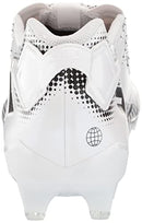 ADIDAS MEN'S FREAK 22-TEAM FOOTBALL SHOE WHITE/BLACK/CLEAR GRAY SIZE 11 - Like New